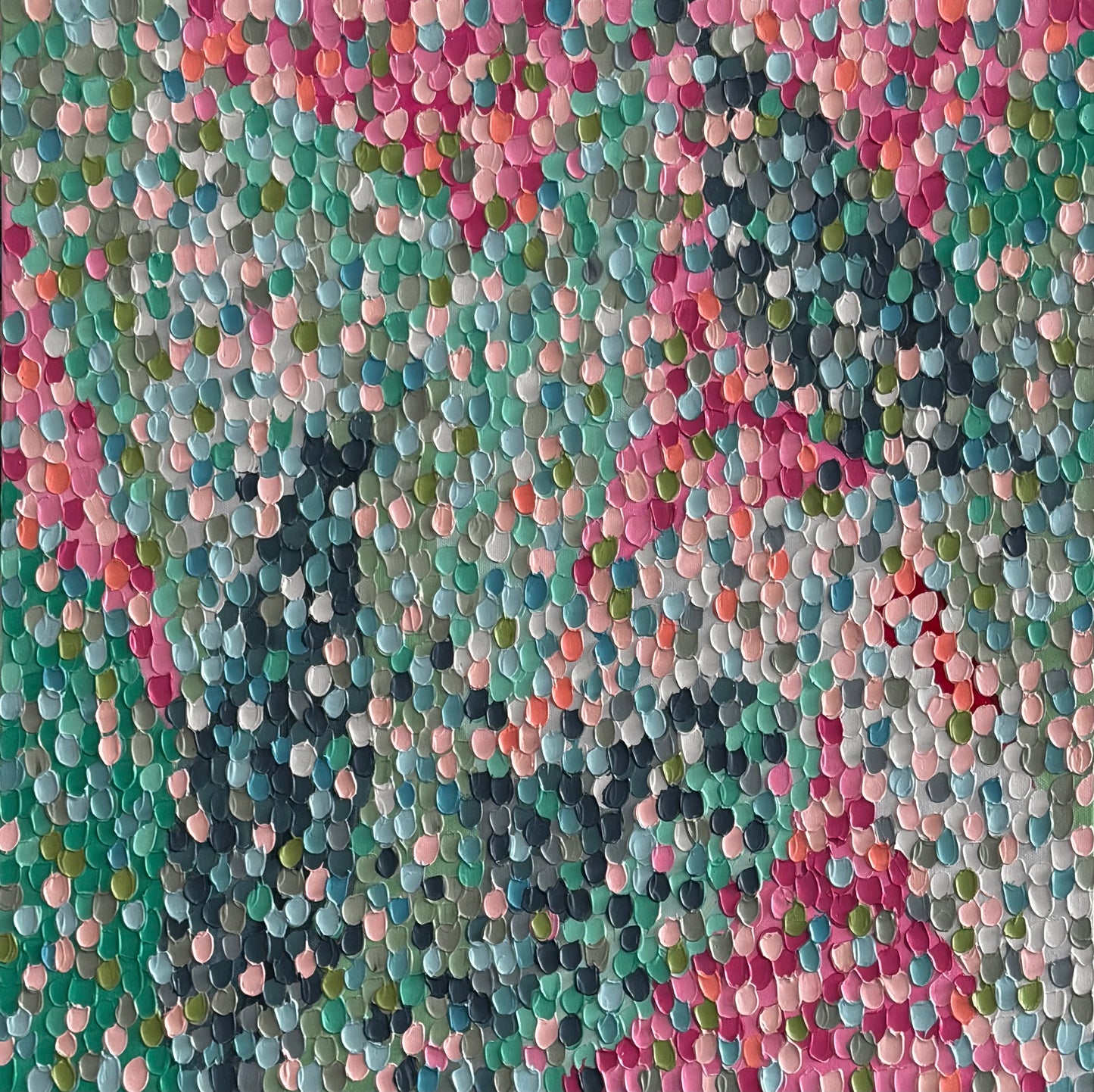 Summer fields - 63 x 63cm