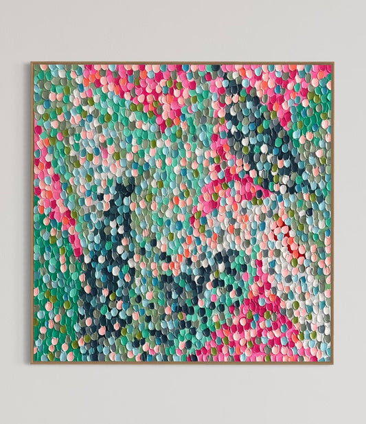 Summer fields - 63 x 63cm