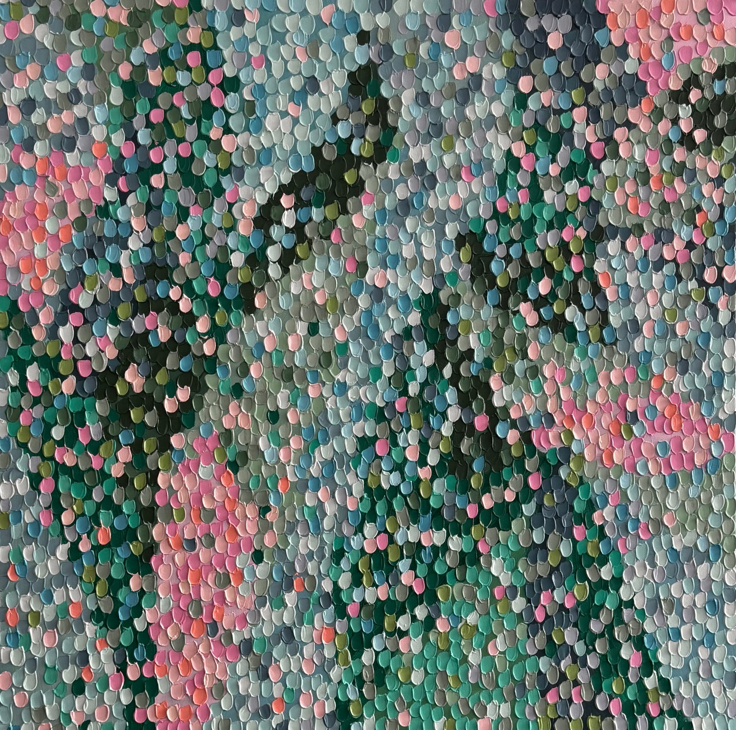 Jungle Flowers - 79 x 79cm