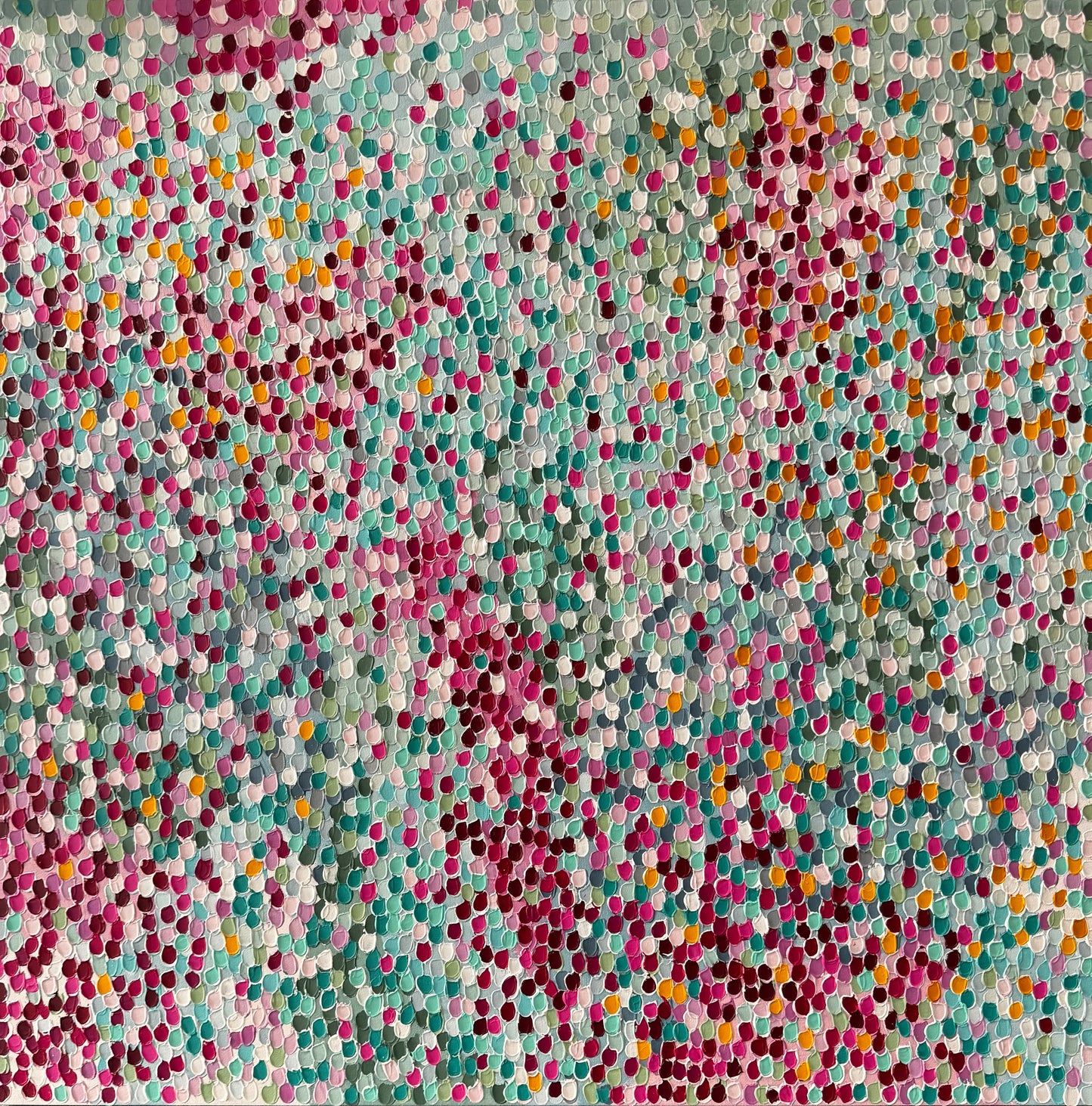 Wildflowers Alive - 100 x 100 cm