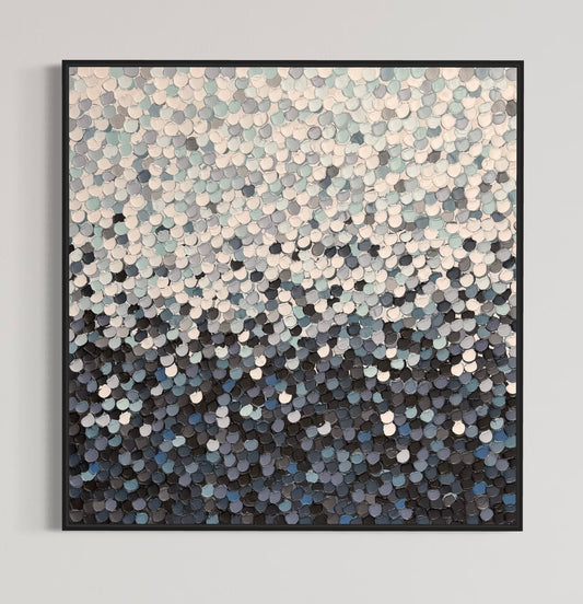 Love Triangle - 100 x 100cm