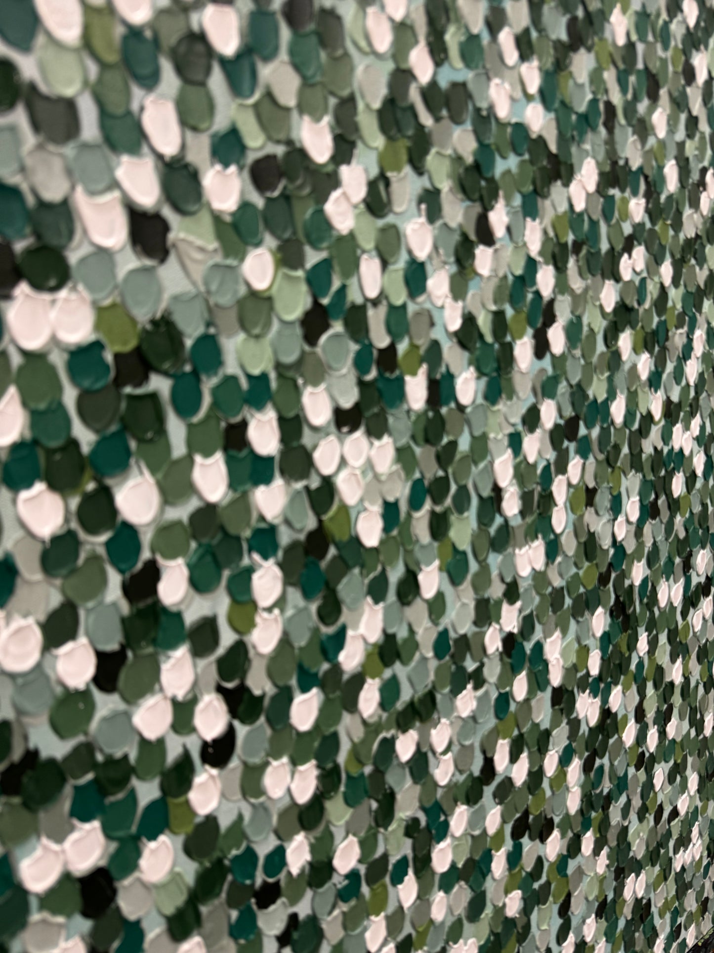 Green Seeds - 75 x 75cm