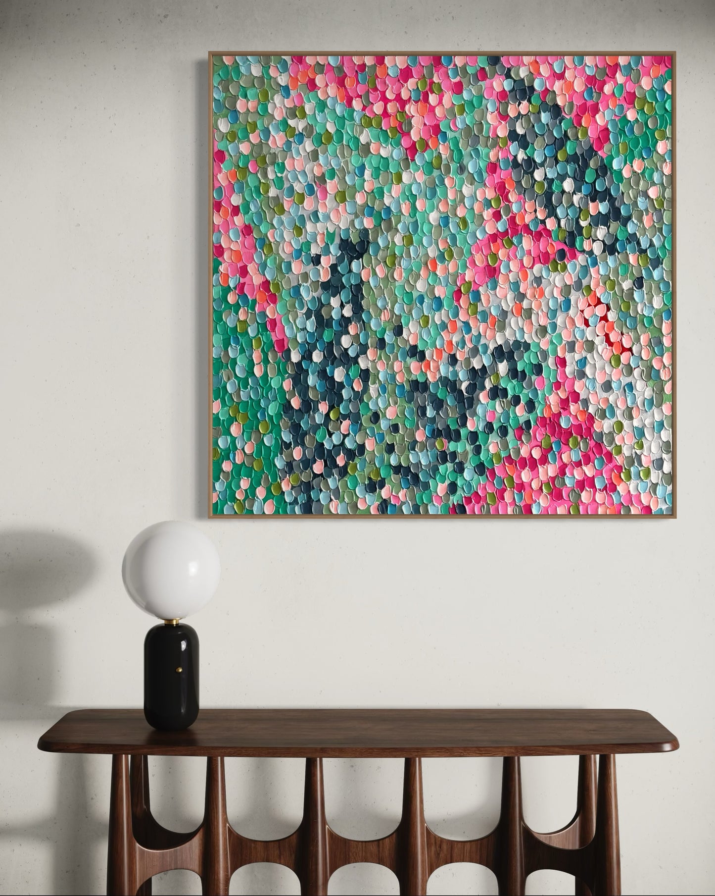 Summer fields - 63 x 63cm