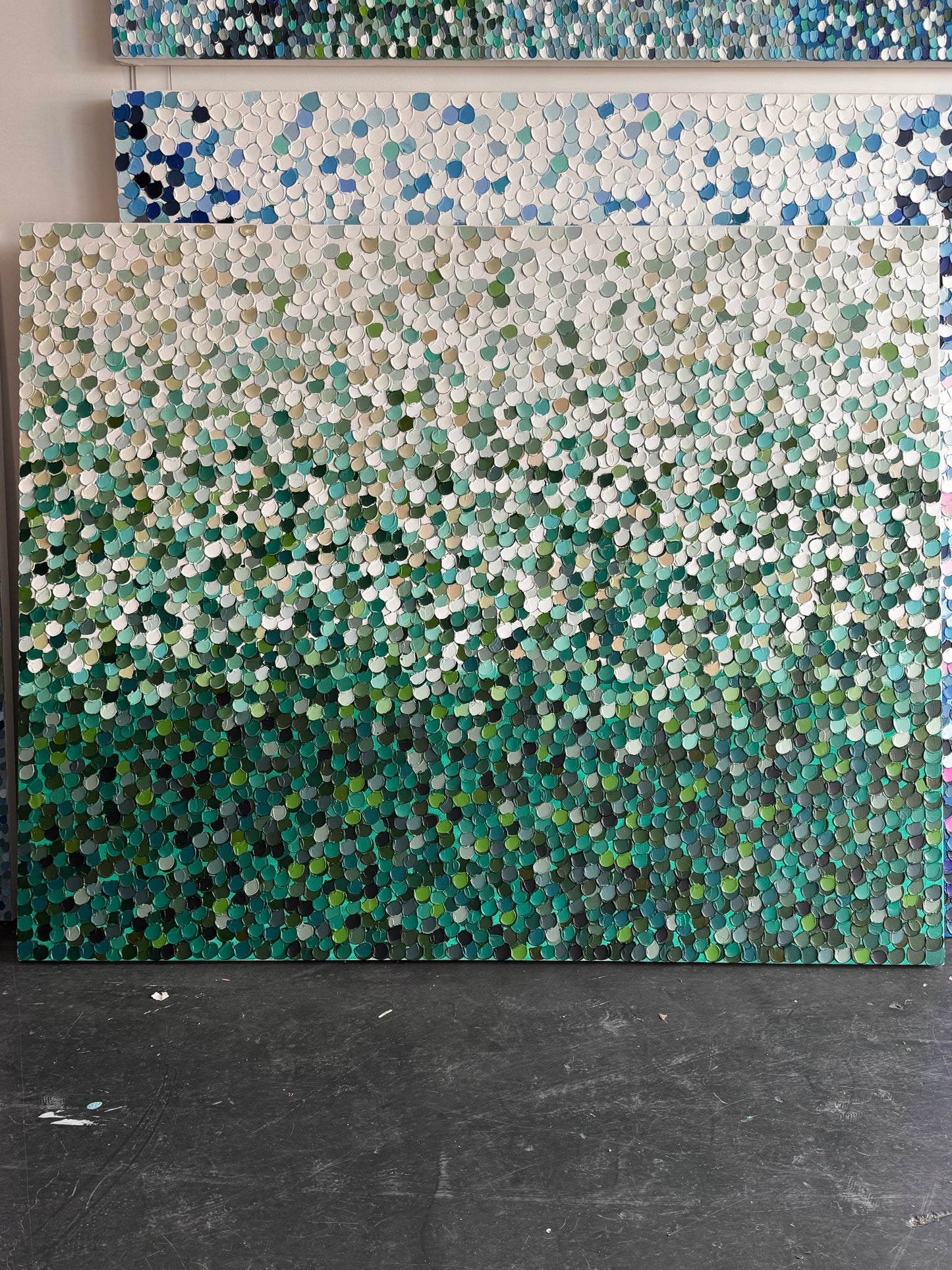 “Lush Seascape” - 120 x 150cm