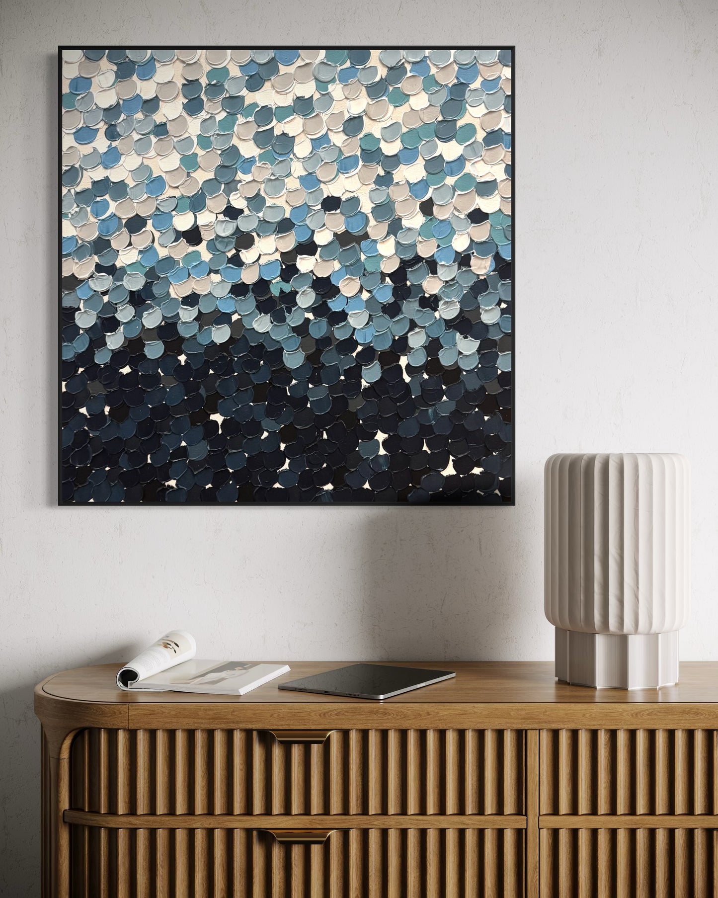 “Mercury Bay” - 60 x 60cm