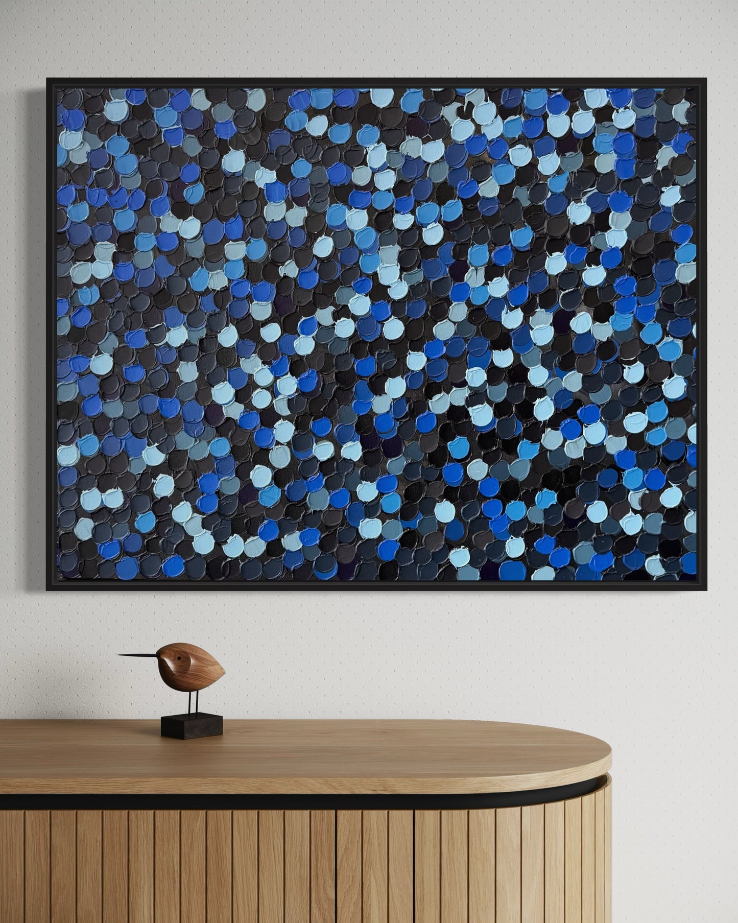 Blue Stingray - 90 x70cm original painting