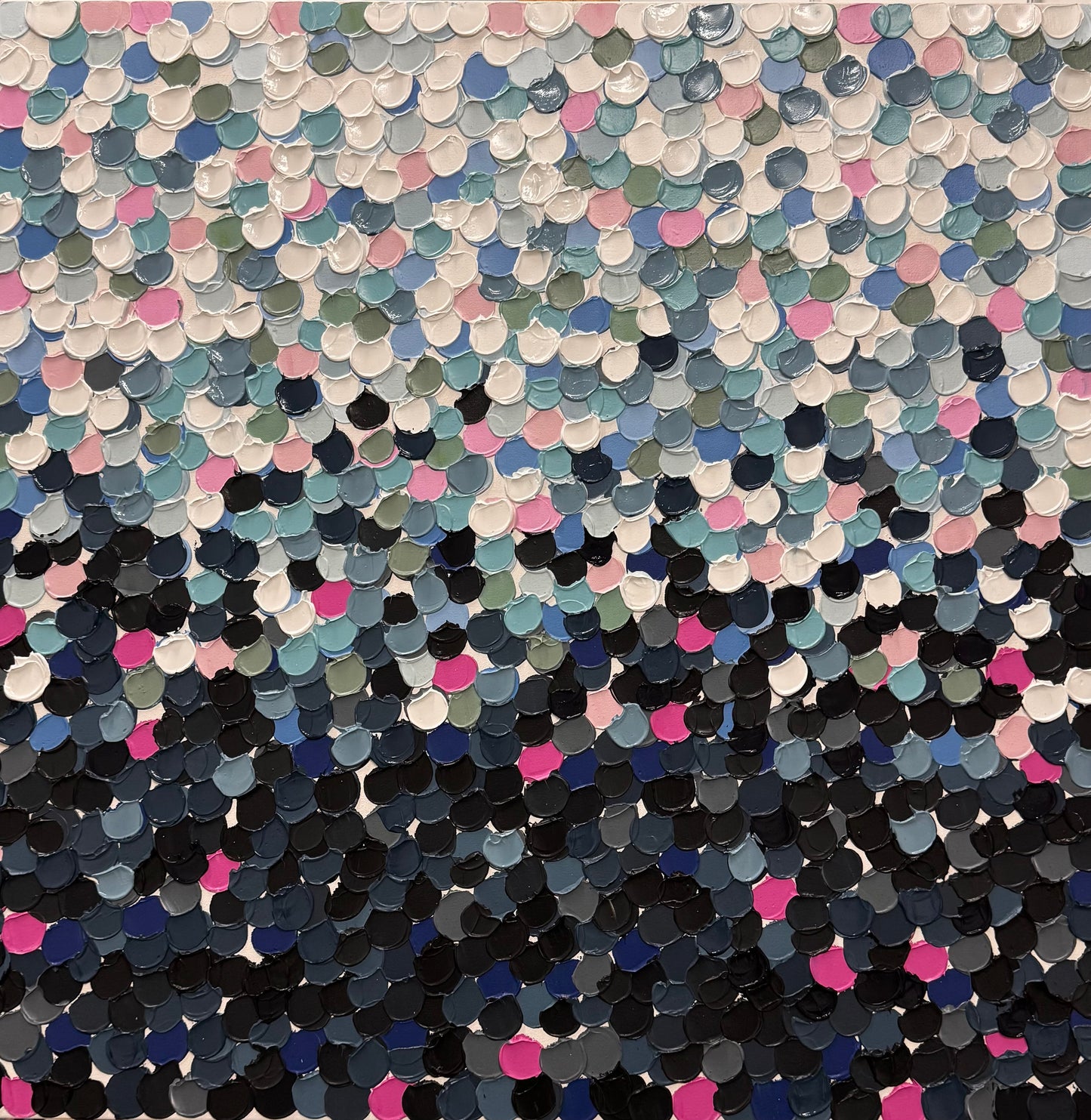 Popping Pearls 2 - 83 x 83cm