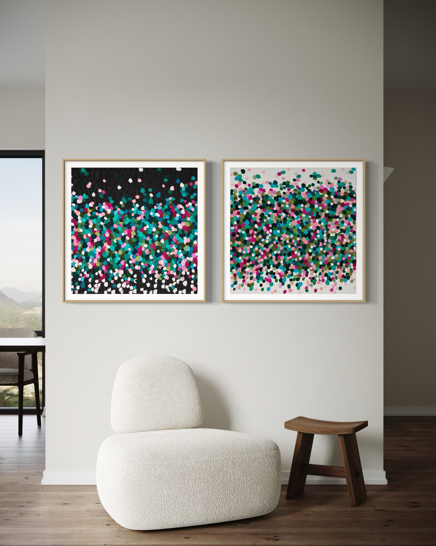 Evening Garden TWIN SET - prints