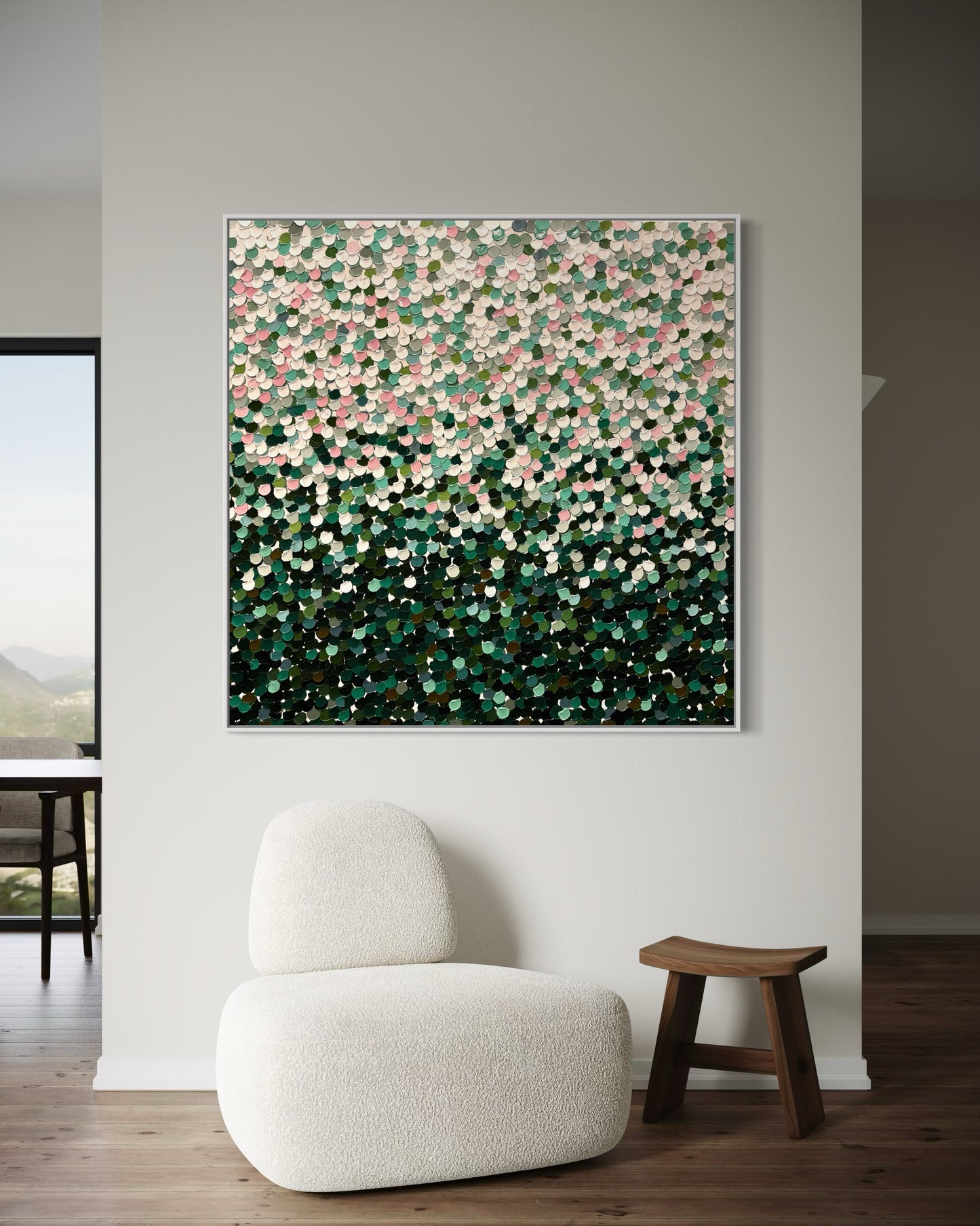 Emerald Coast - 120 x 120cm