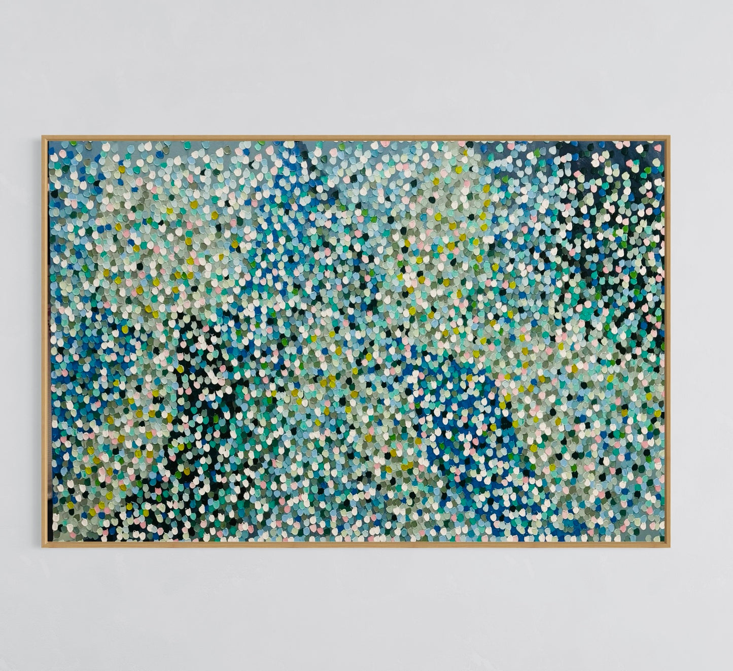 Sage and Sea Wildflowers - 100x 150cm