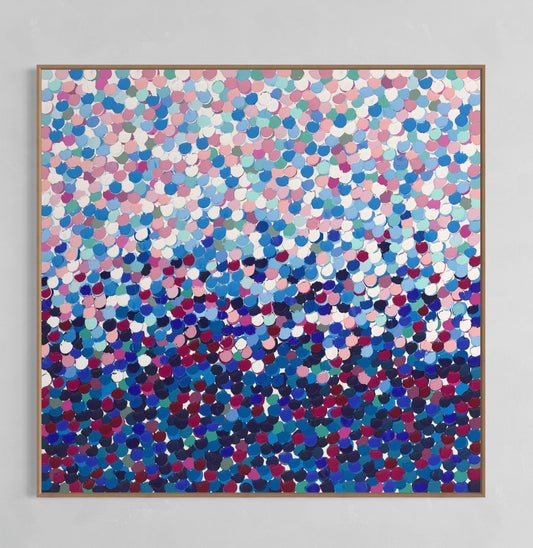 Floating Jewels - 100 x 103cm