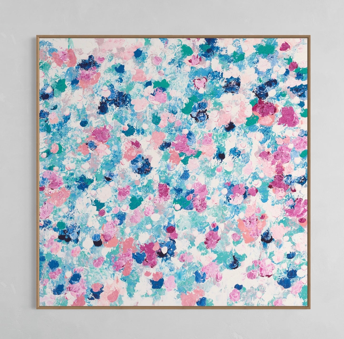 Coral Petals - 120 x 120cm