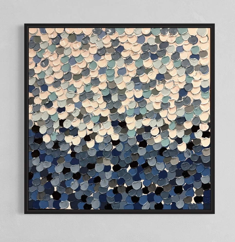 "Evening Love" - 60 x 60cm