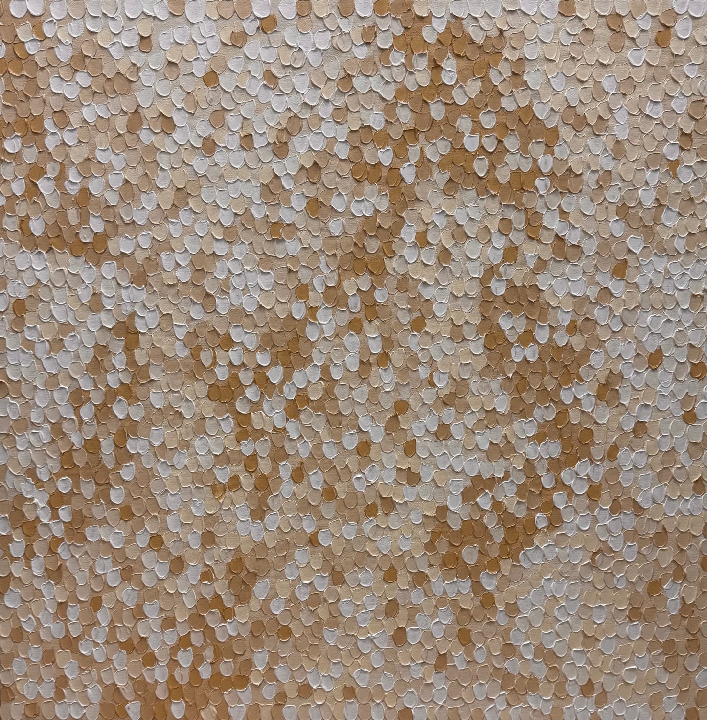 Oatmeal Wildflowers - 75 x 75cm