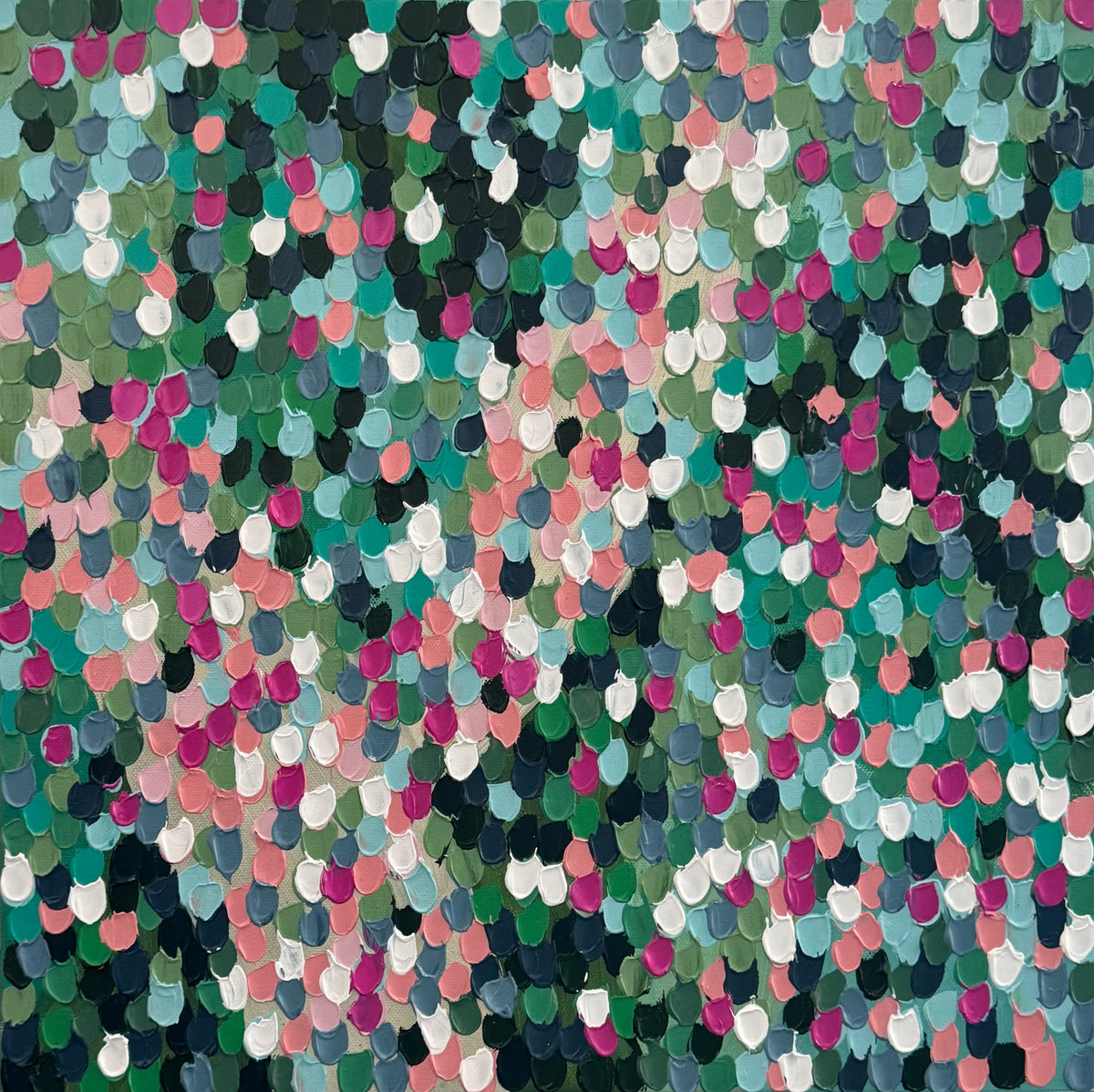 Sage Roses 2 - 45 x 45cm