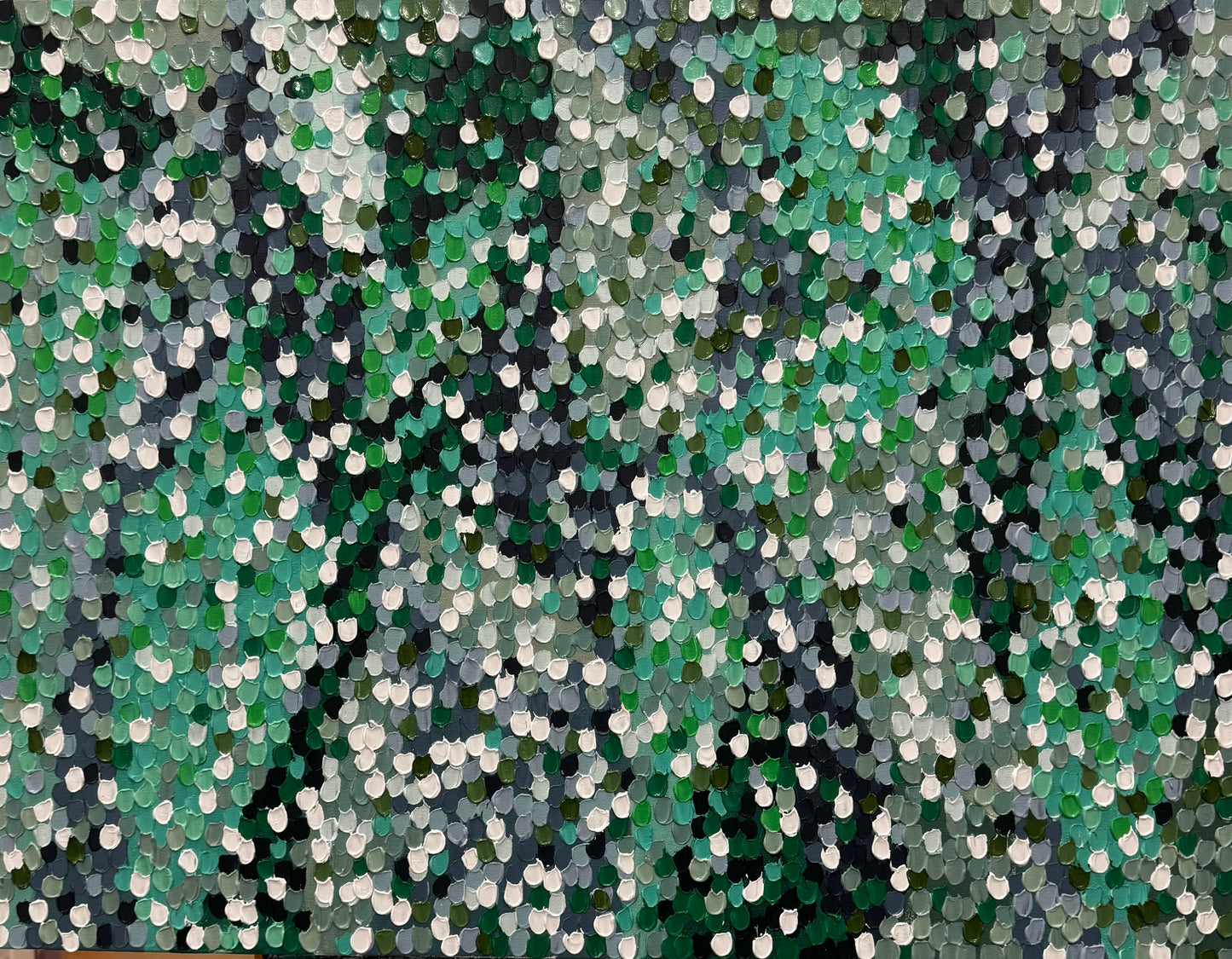 Lime Drops - 70 x 90cm