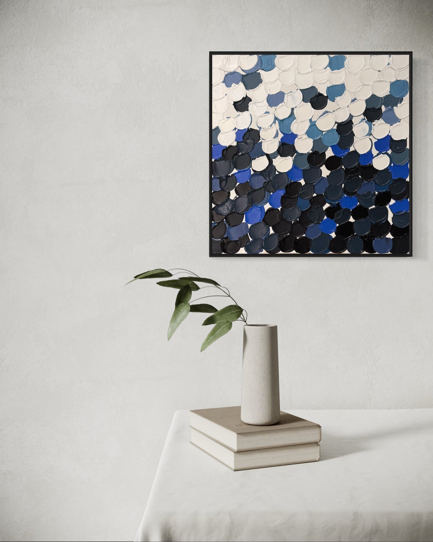 Rising Moon 2- 34 x 34cm