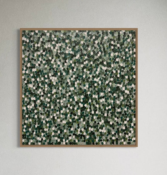 Green Seeds - 75 x 75cm