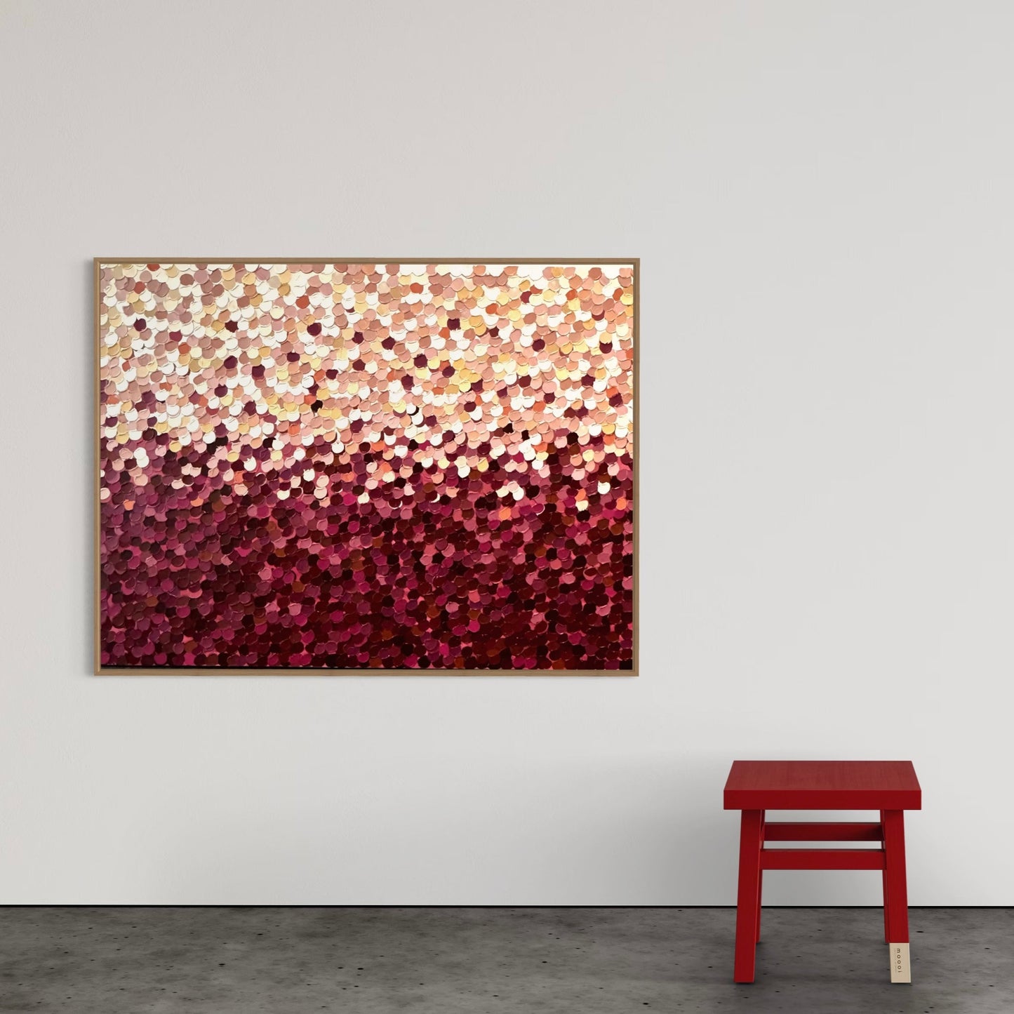 Maroon Reef - 122 x 92cm