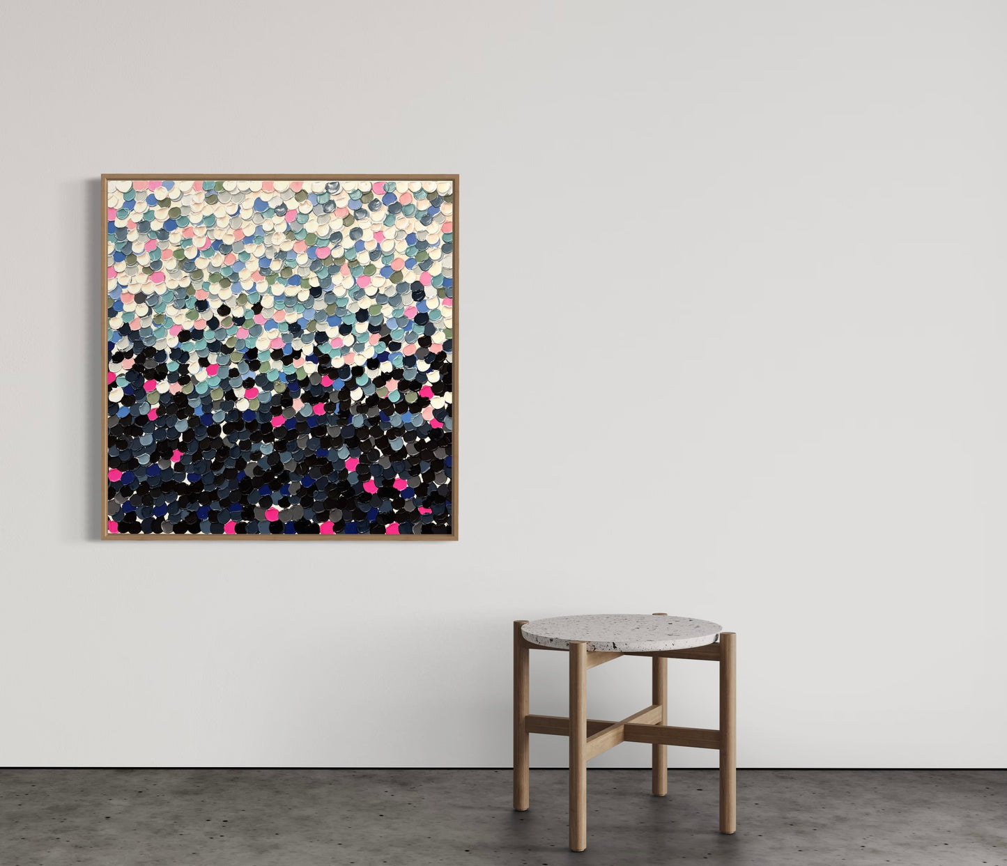 Popping Pearls 2 - 83 x 83cm