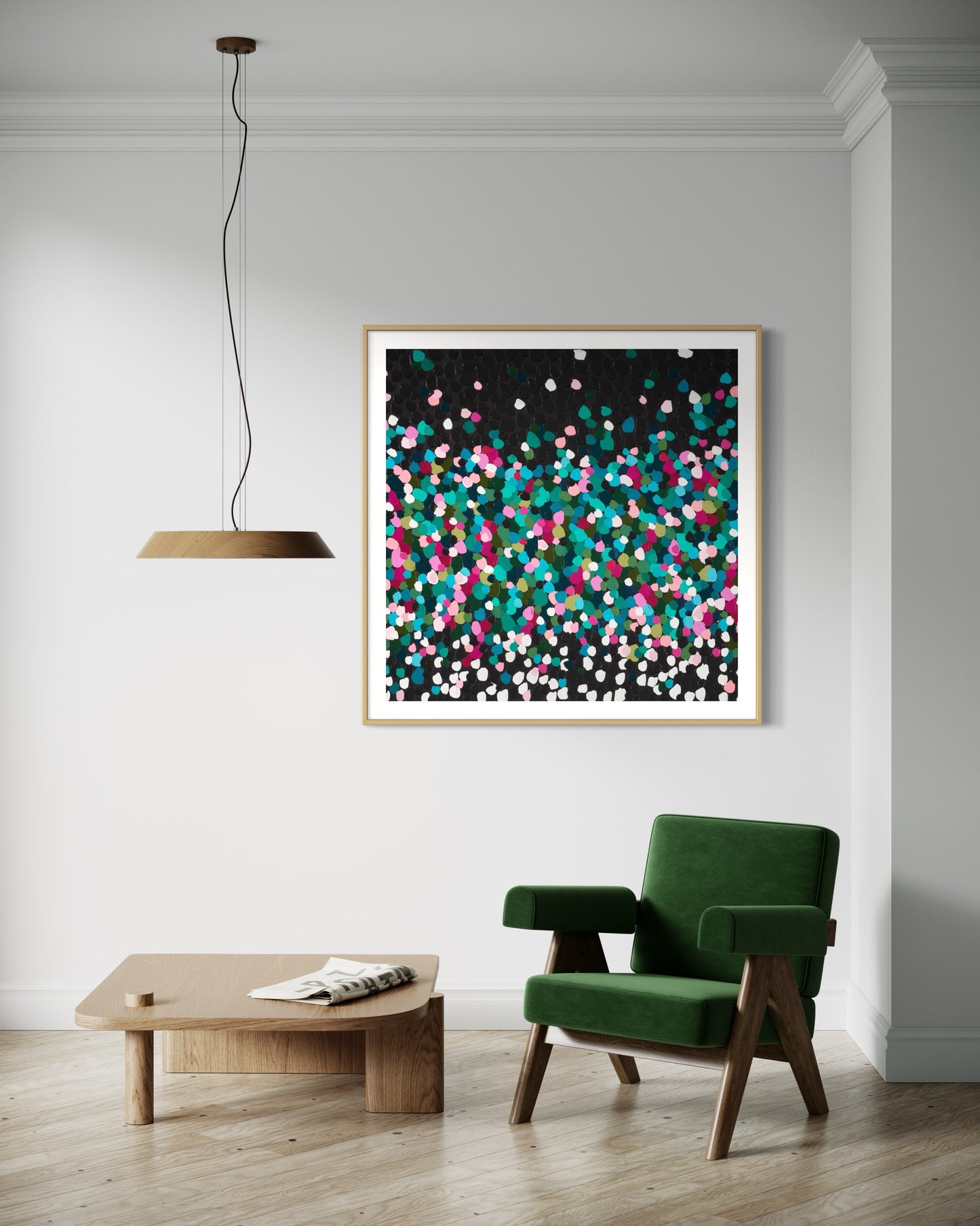 The Garden in the evening - print