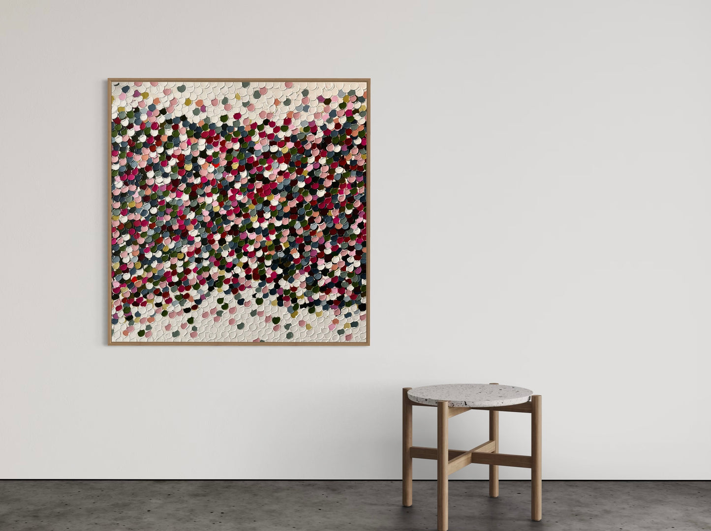 “It’s a love story” - 100 x 100cm