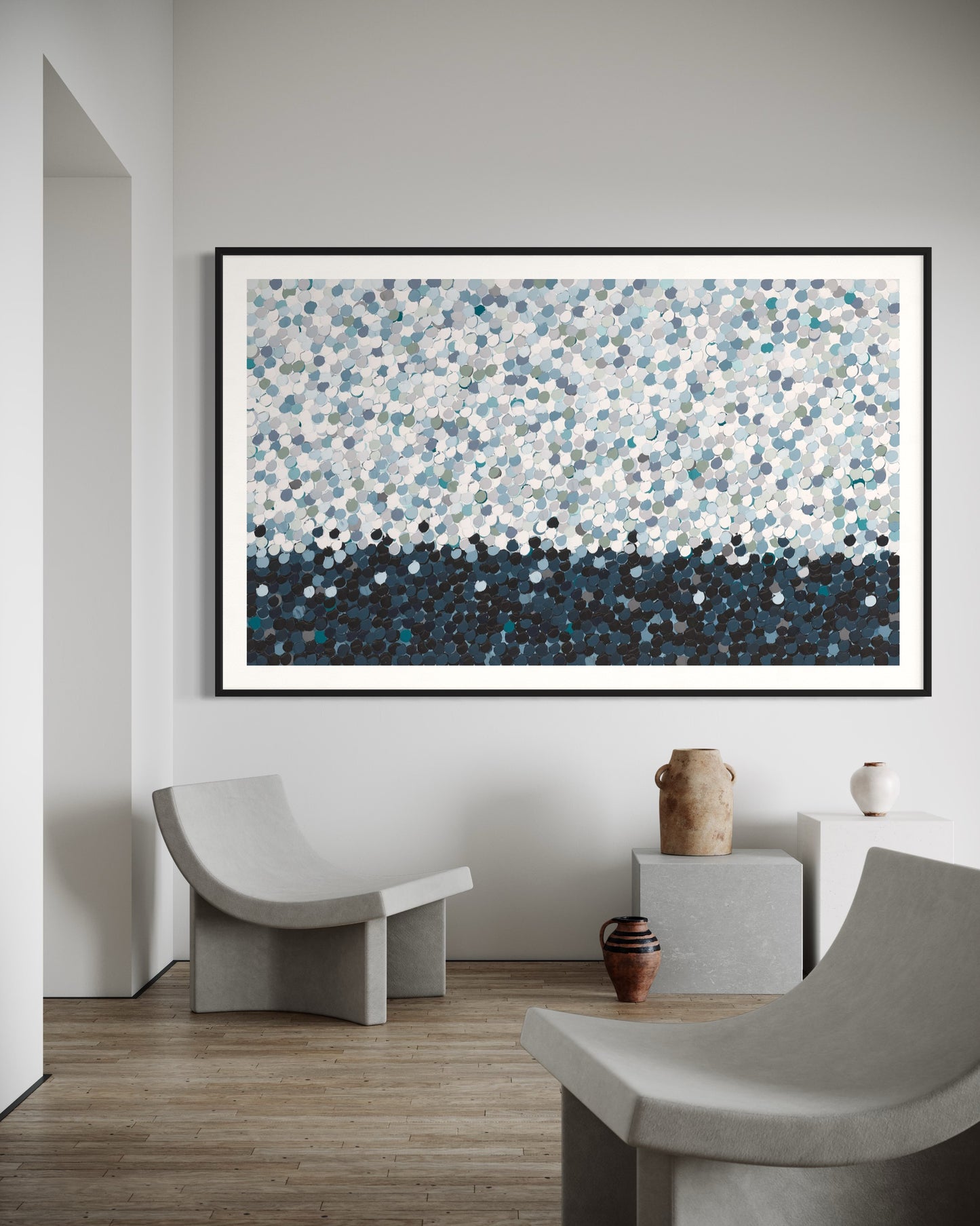 Beach Snow Storm 2 - print