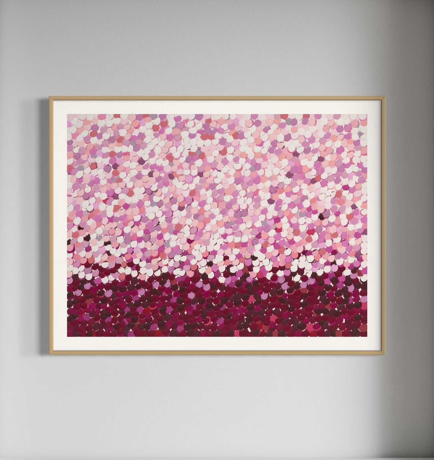 Pink Snowstorm - print