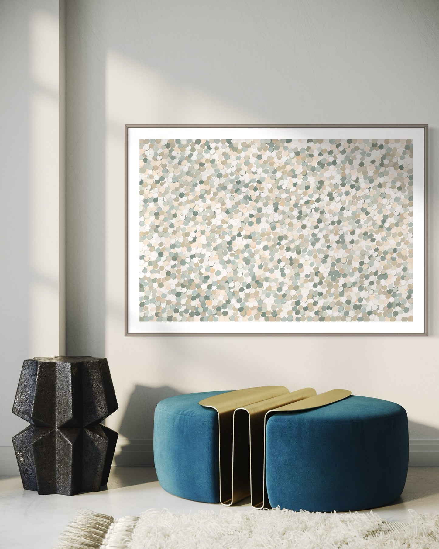 Sage Sea Scape - print