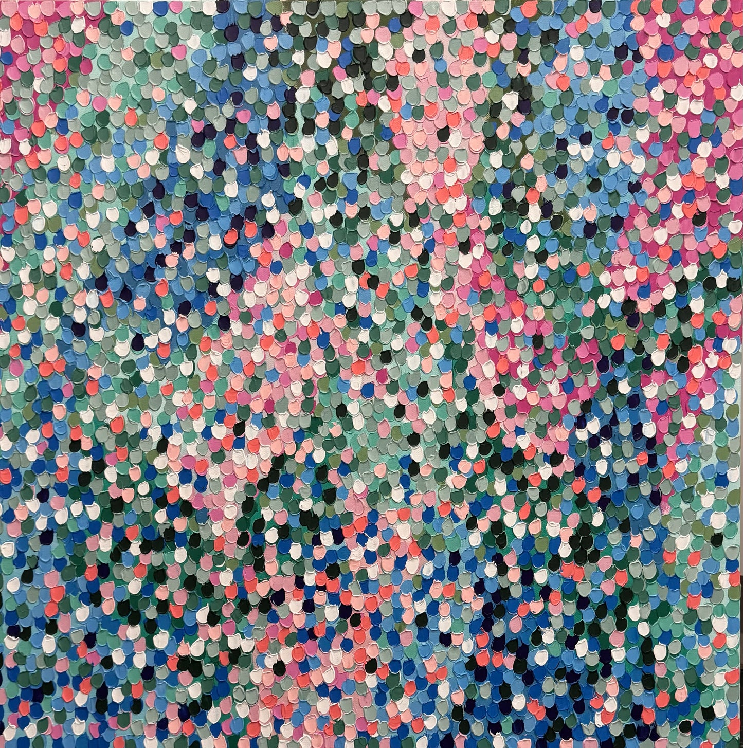 Soft Fields - 76 x 76 cm