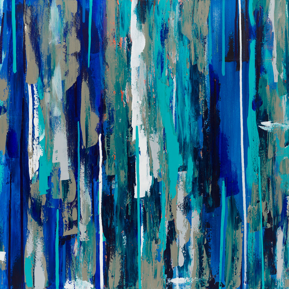 Blue Hue - print