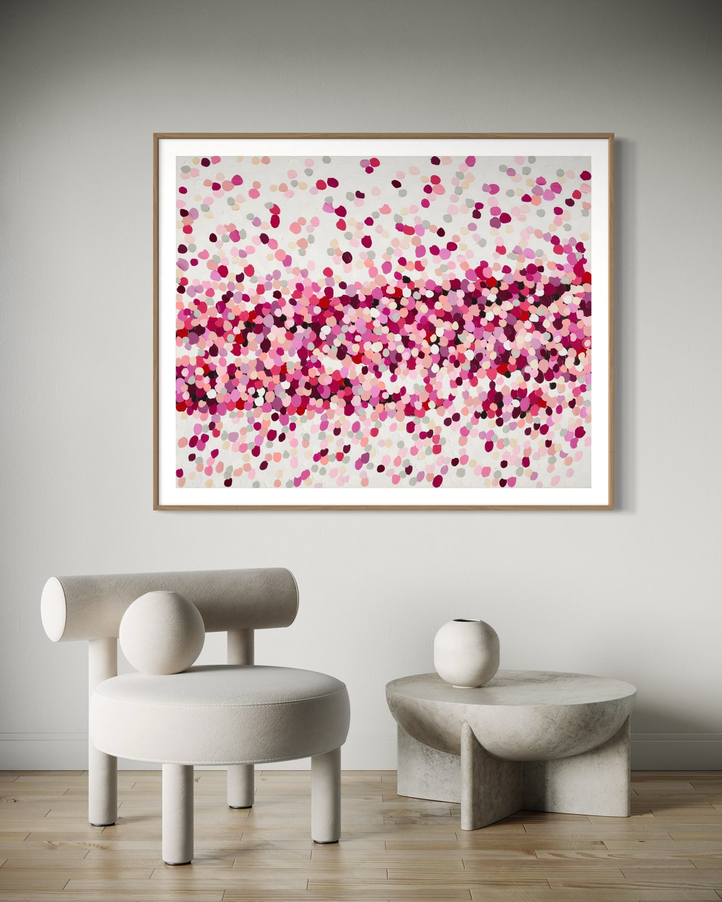 Early Spring Pebbles - print