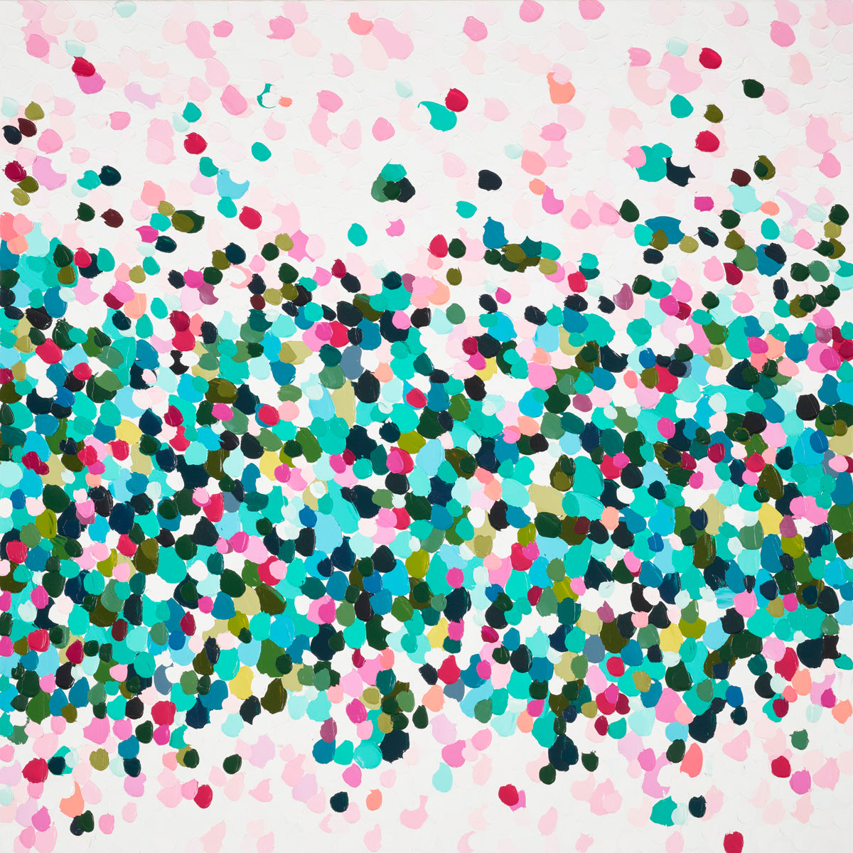 Floral Pebble Bay - print