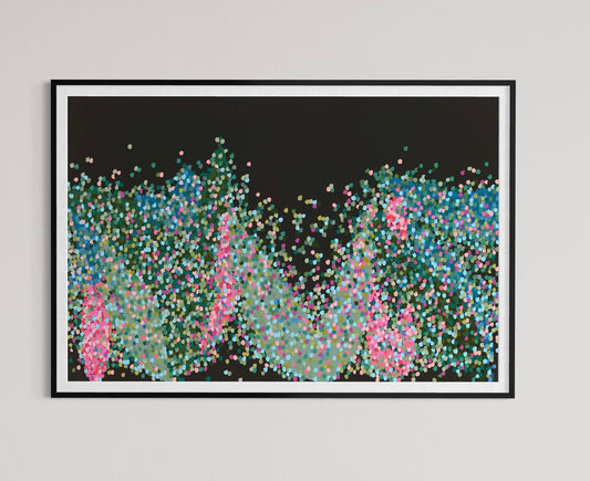 Twilight Petals - print