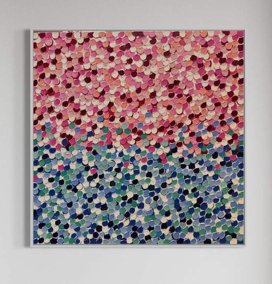 Half you Half me - 100 x 100cm