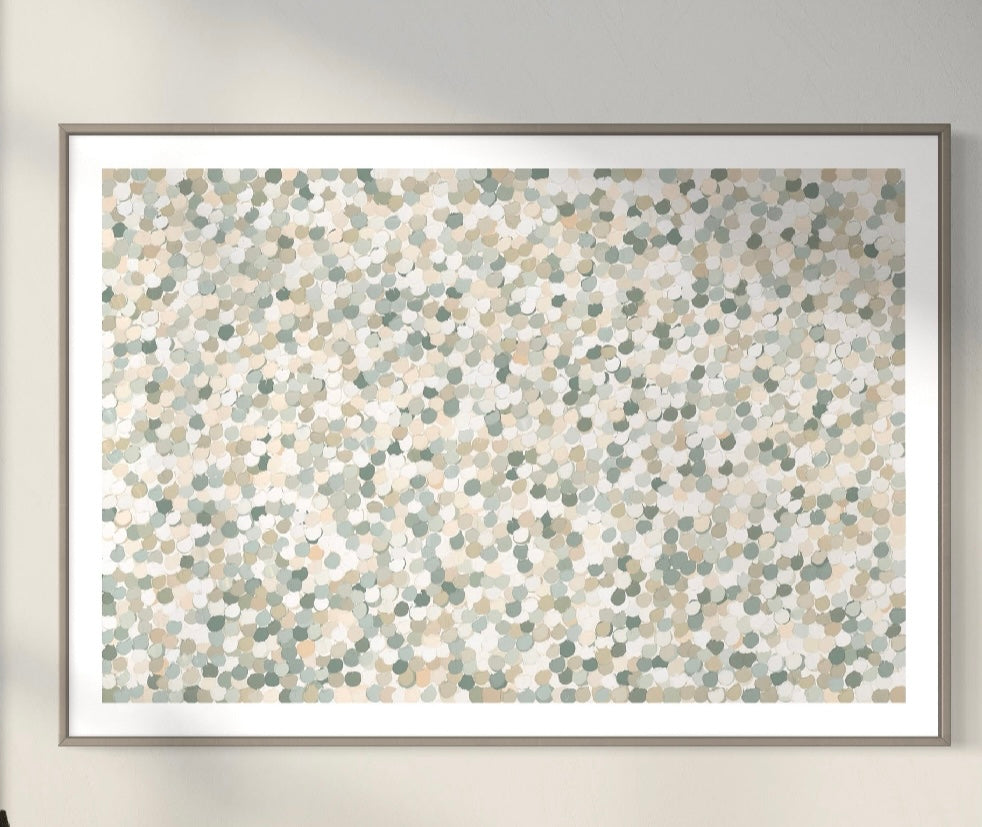 Sage Sea Scape - print – Sabi Klein Art