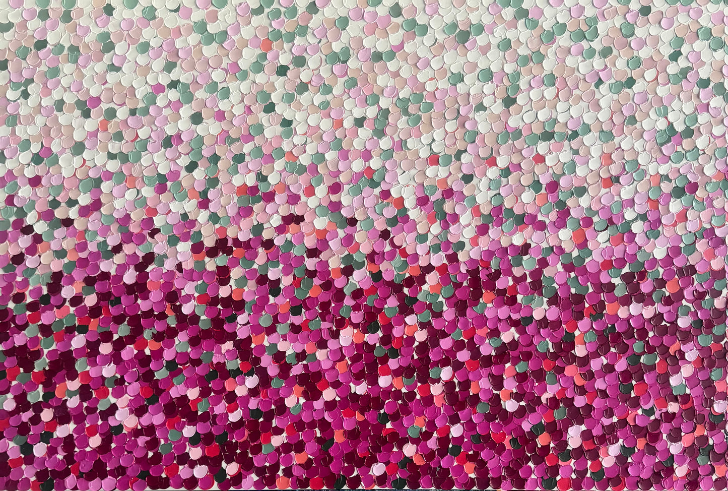 “Love and Sage Sea” - 120 x 120cm