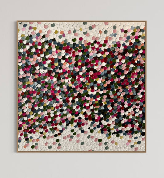 “It’s a love story” - 100 x 100cm