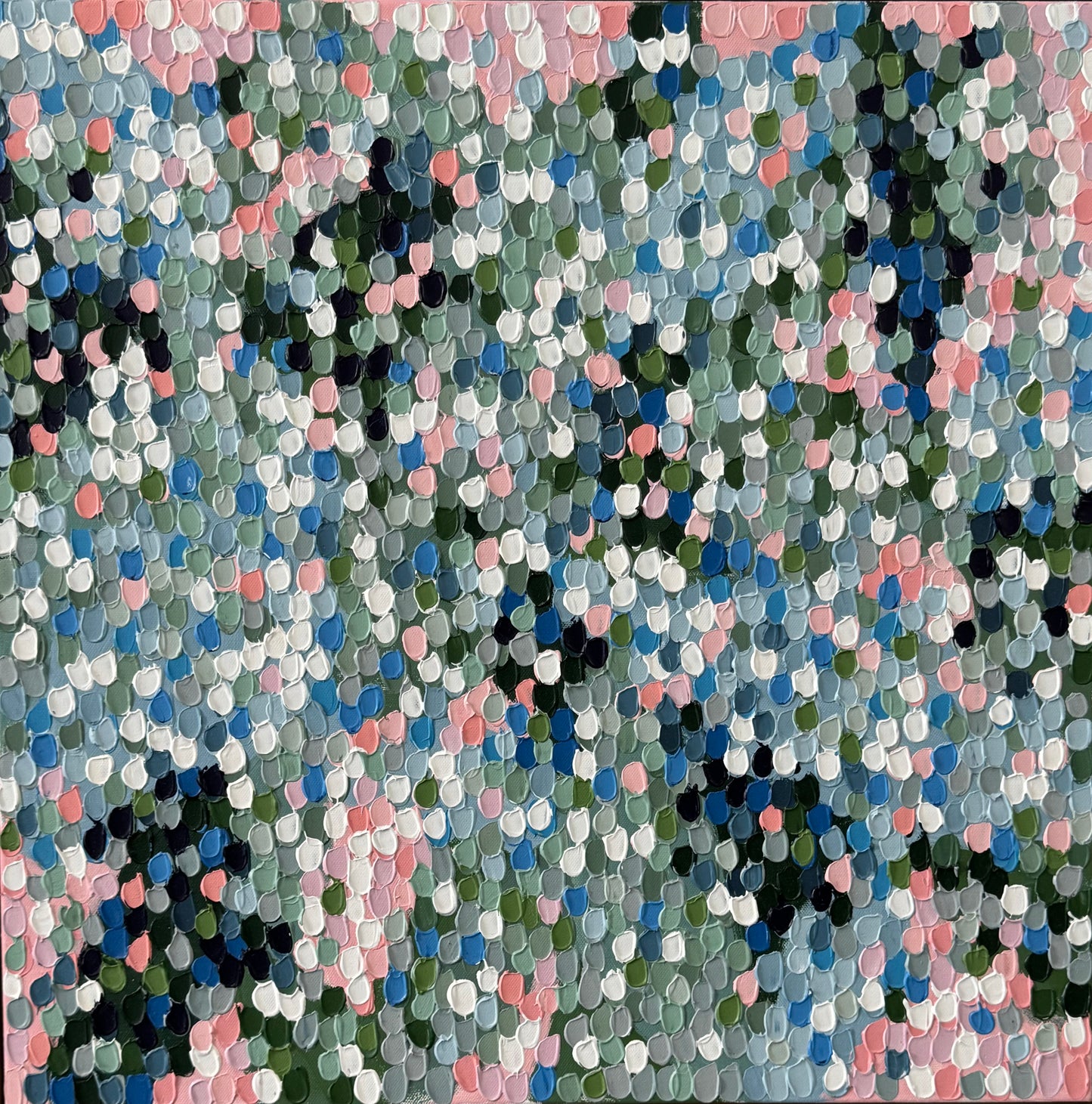 Wildflowers 32 - 64 x 64 original painting