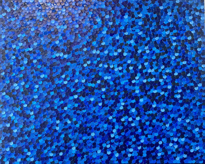 “The Deep Blue” - 120 x 150cm