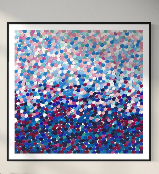 Floating Jewels - print