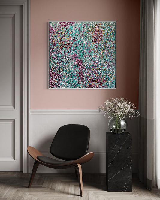 Wildflowers Alive - 100 x 100 cm