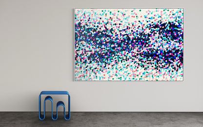 “When the storm rolled in” - 120 x 180cm