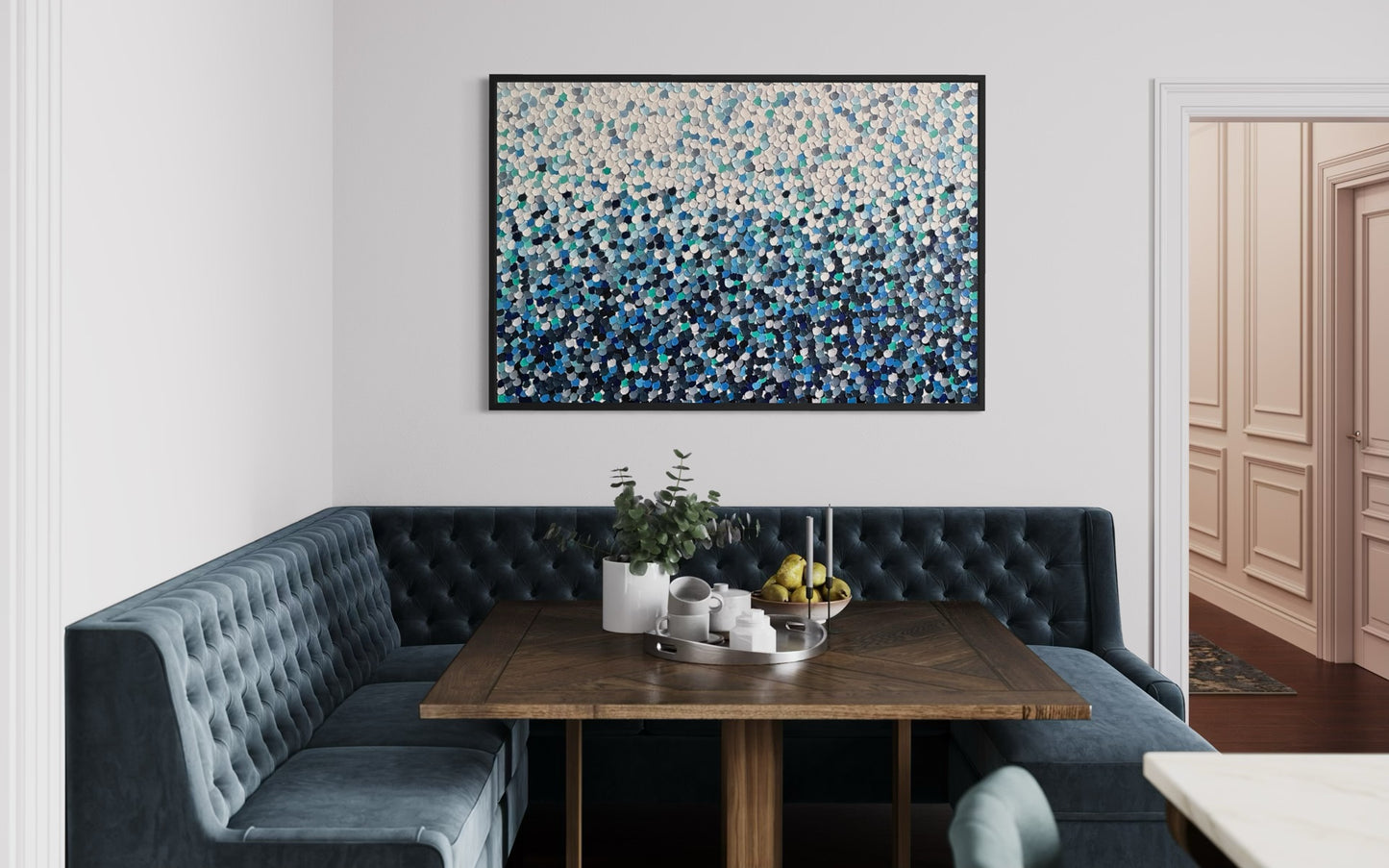 “Aqua Sea - 100 x 150cm original painting