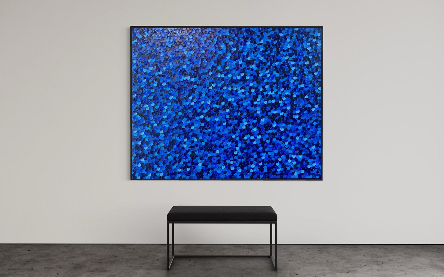“The Deep Blue” - 120 x 150cm