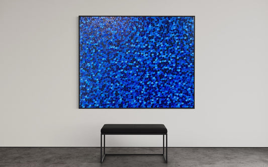 “The Deep Blue” - 120 x 150cm