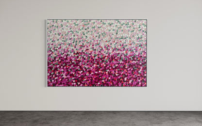 “Love and Sage Sea” - 120 x 120cm