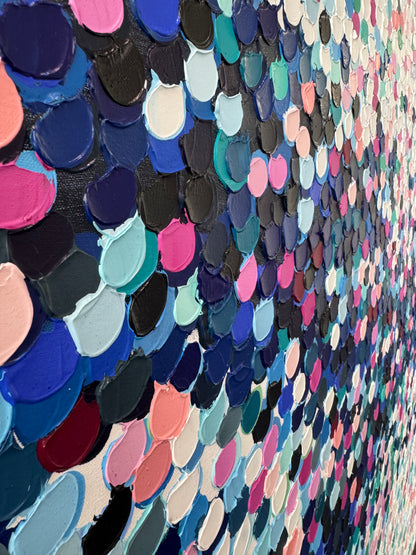 “When the storm rolled in” - 120 x 180cm