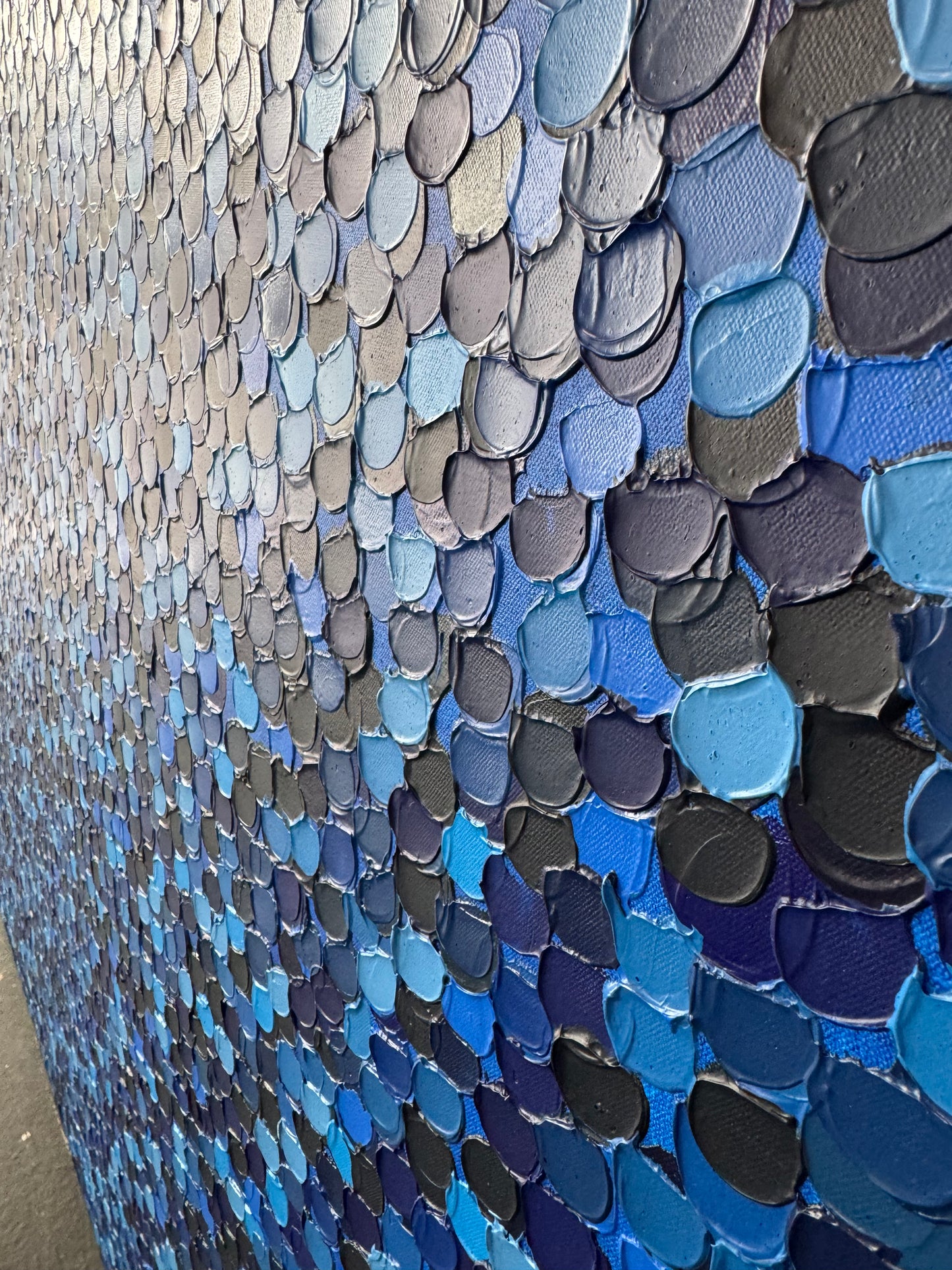 “The Deep Blue” - 120 x 150cm