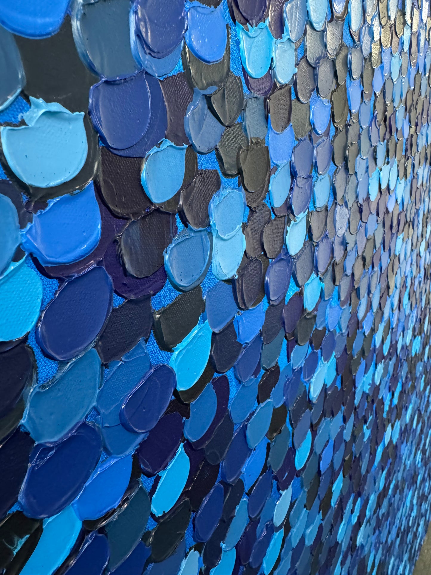 “The Deep Blue” - 120 x 150cm